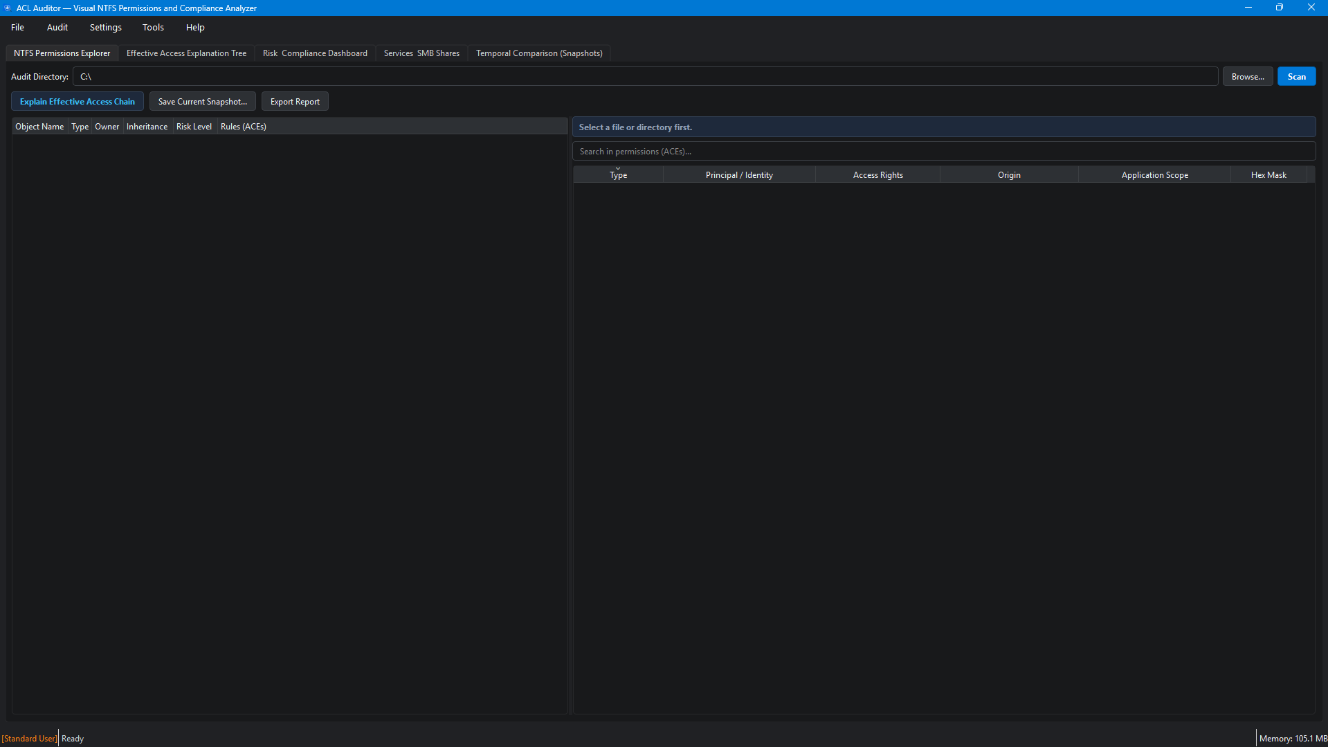 ACL Auditor • Screenshot 1 - ACL Auditor