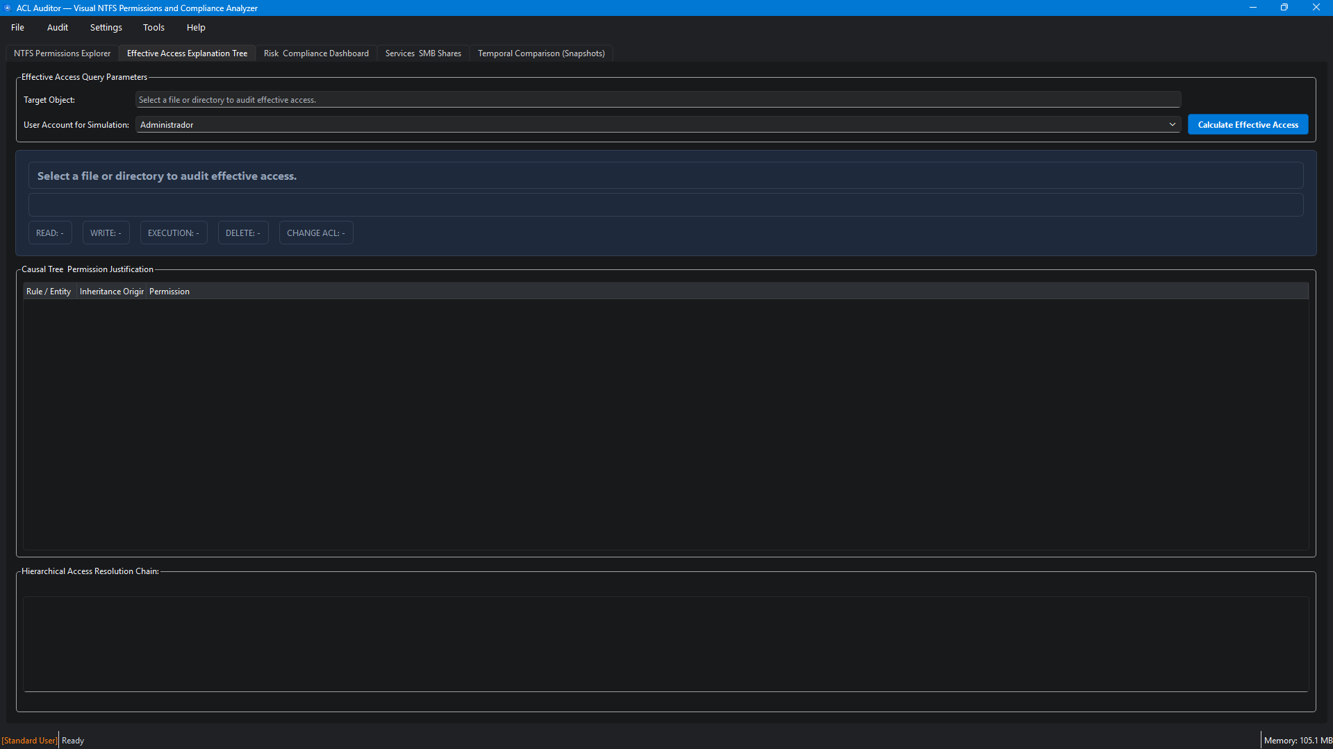 ACL Auditor • Screenshot 2 - ACL Auditor