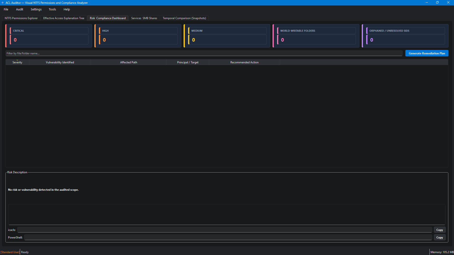 ACL Auditor • Screenshot 3 - ACL Auditor