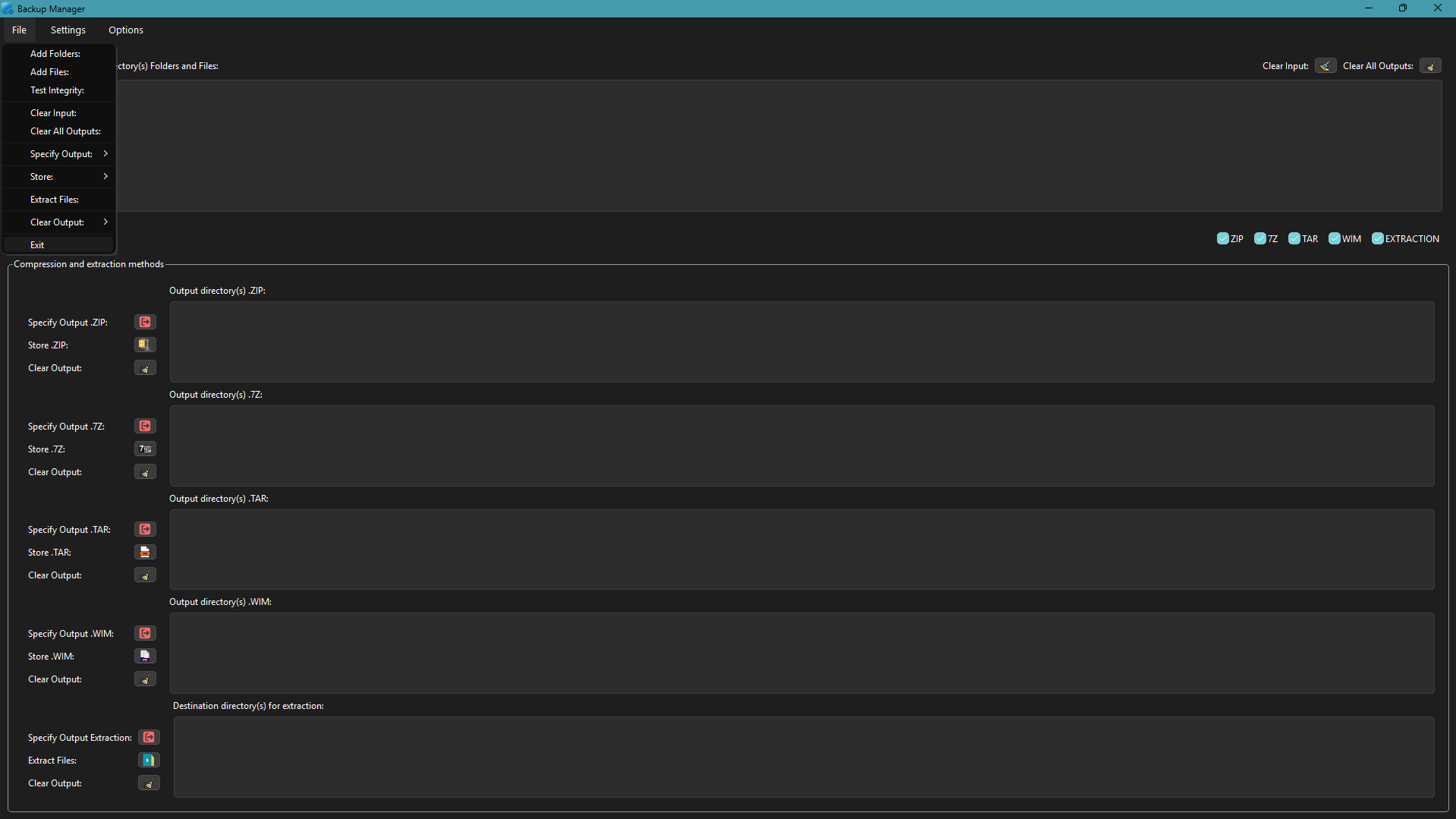 COMPRESSION MANAGER • Screenshot 2 - COMPRESSION MANAGER