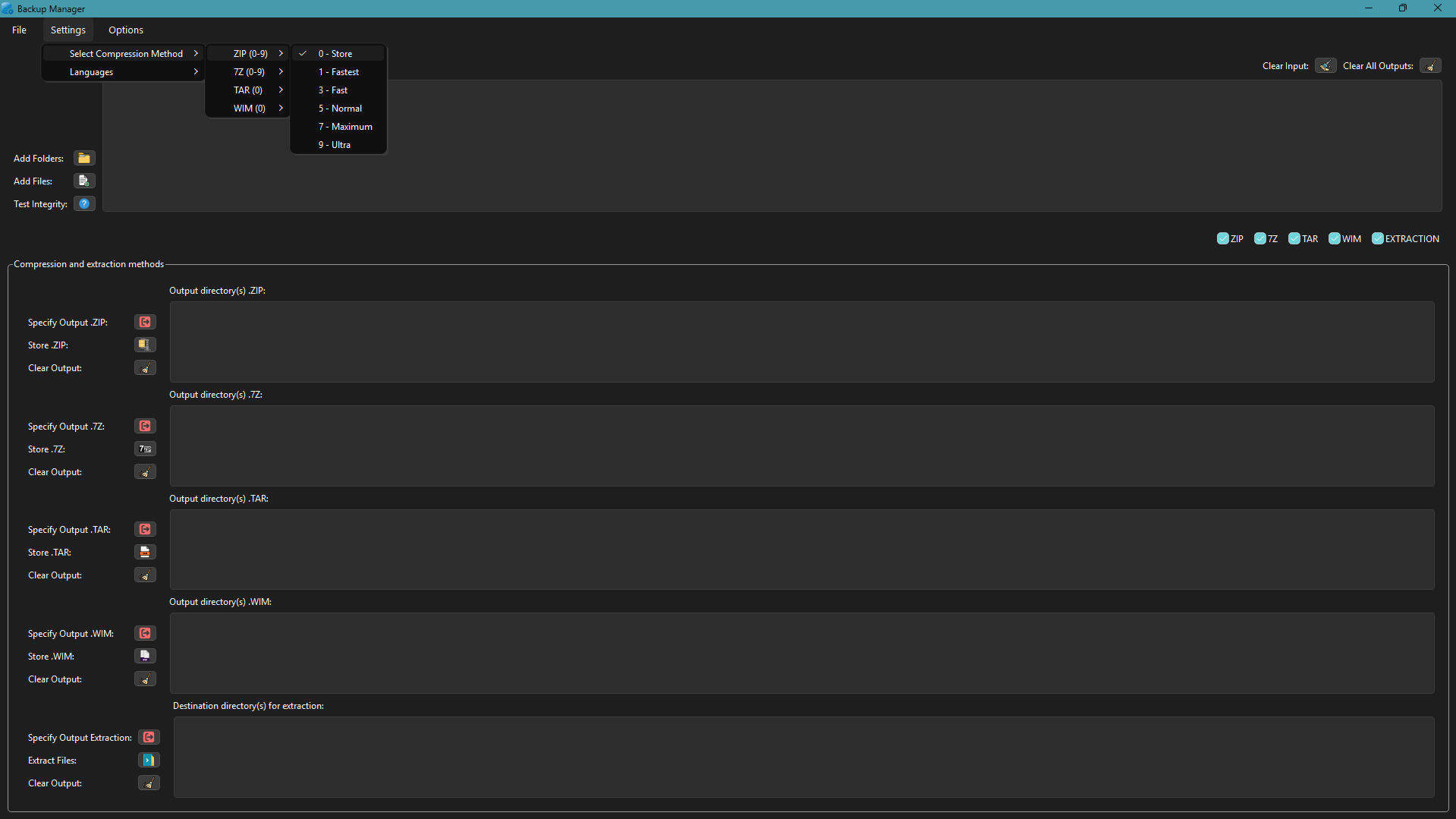 COMPRESSION MANAGER • Screenshot 3 - COMPRESSION MANAGER