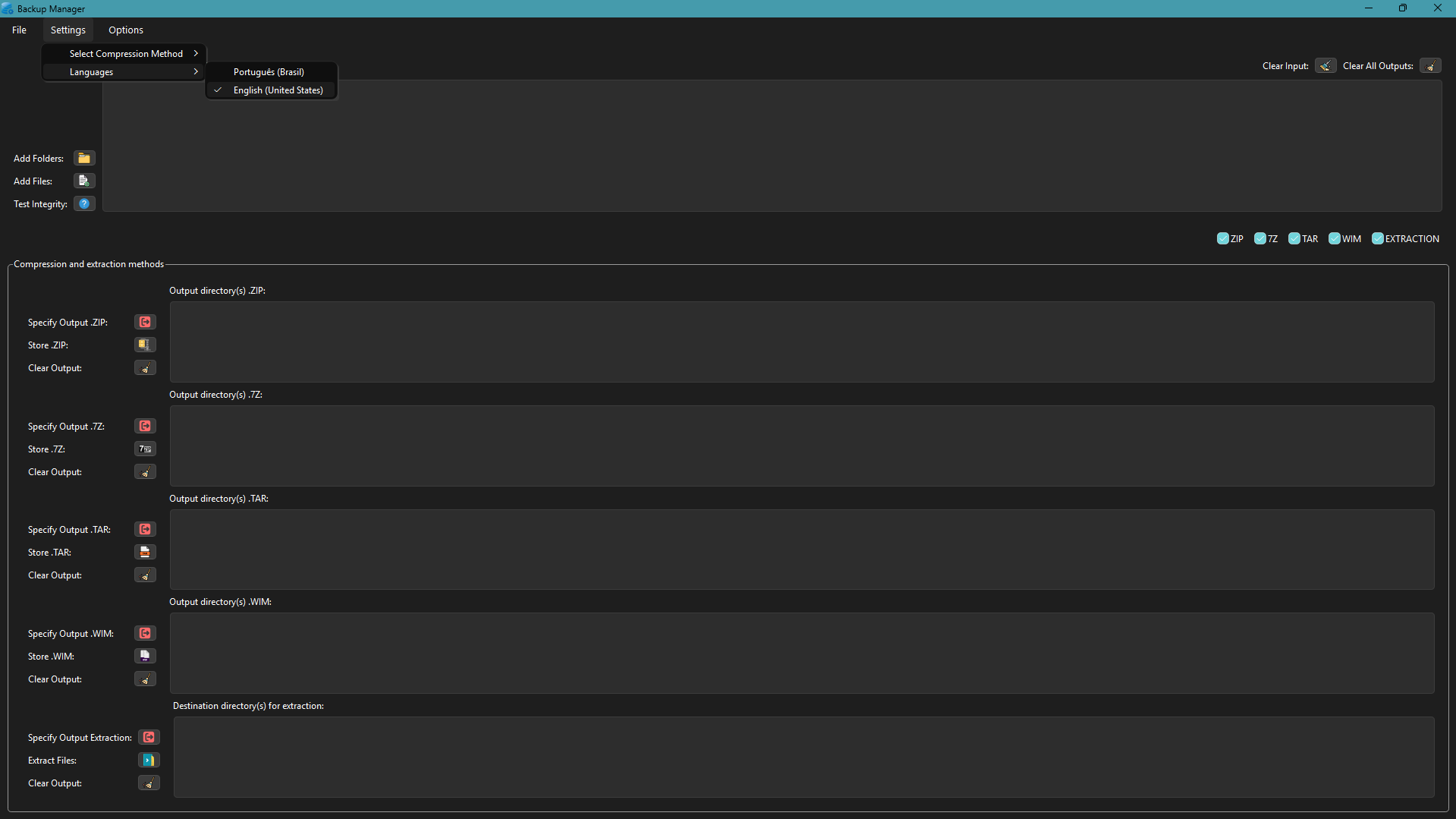 COMPRESSION MANAGER • Screenshot 4 - COMPRESSION MANAGER