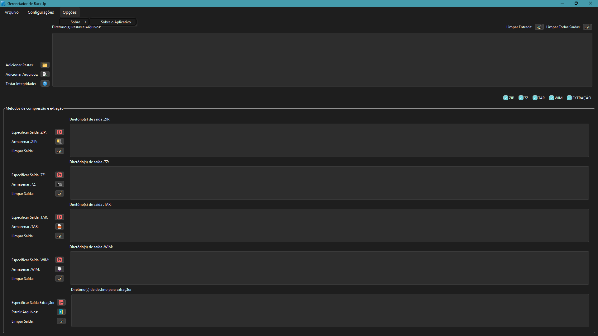COMPRESSION MANAGER • Captura de Tela 5 - COMPRESSION MANAGER