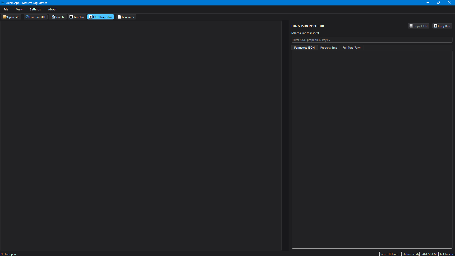 Munin App • Screenshot 1 - Munin App