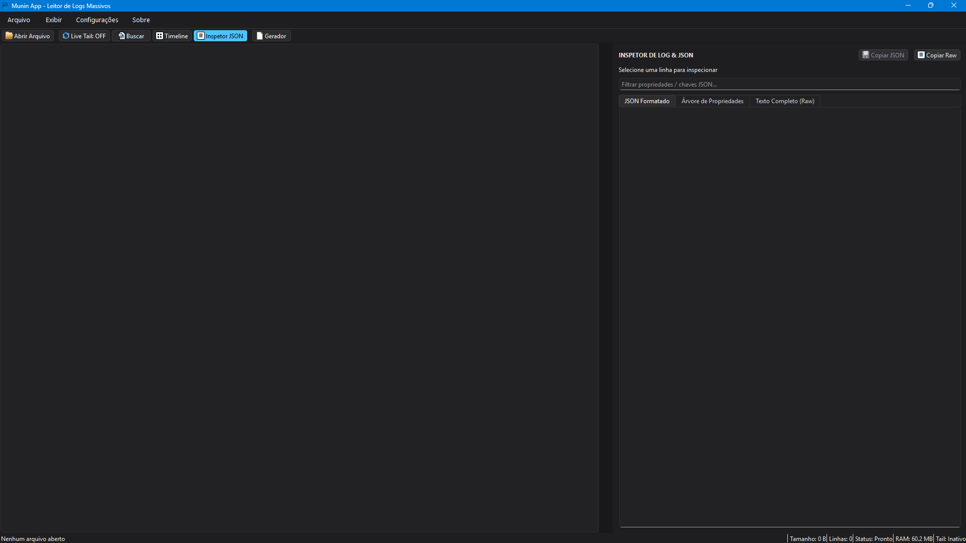 Munin App • Captura de Tela 1 - Munin App