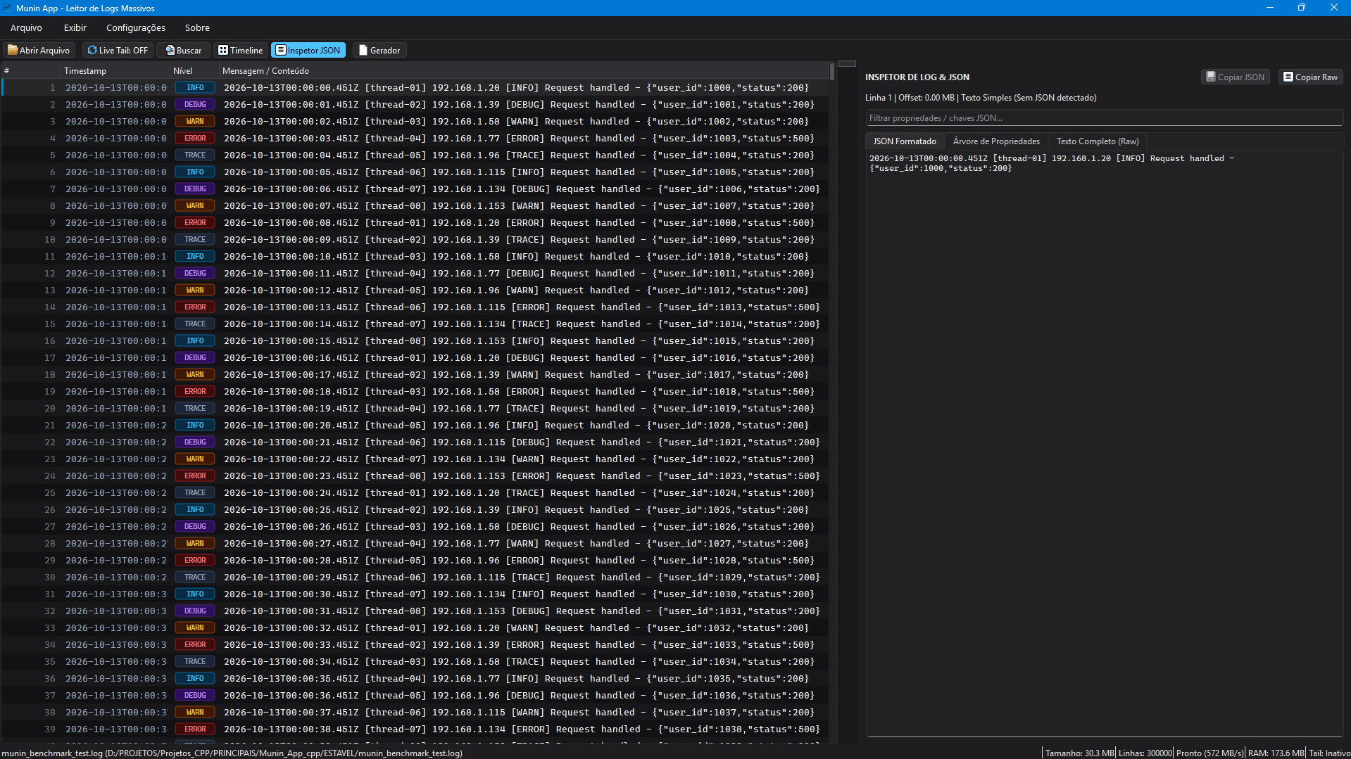 Munin App • Captura de Tela 2 - Munin App